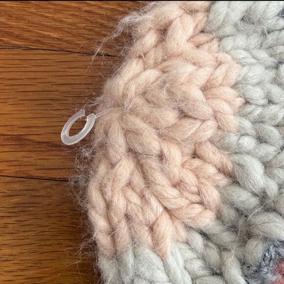 New Urban Outfitters Jaxon Mixed Knit Charm Beanie One size main image 3